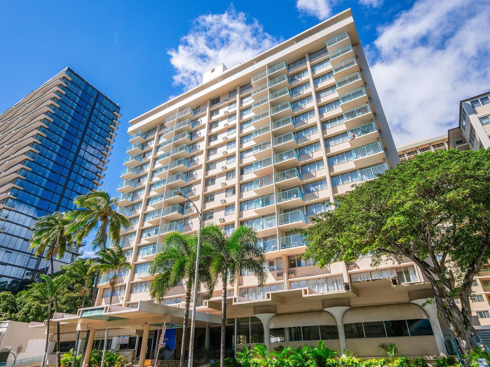 Aqua Aloha Surf Waikiki Aparthotel Buitenkant foto