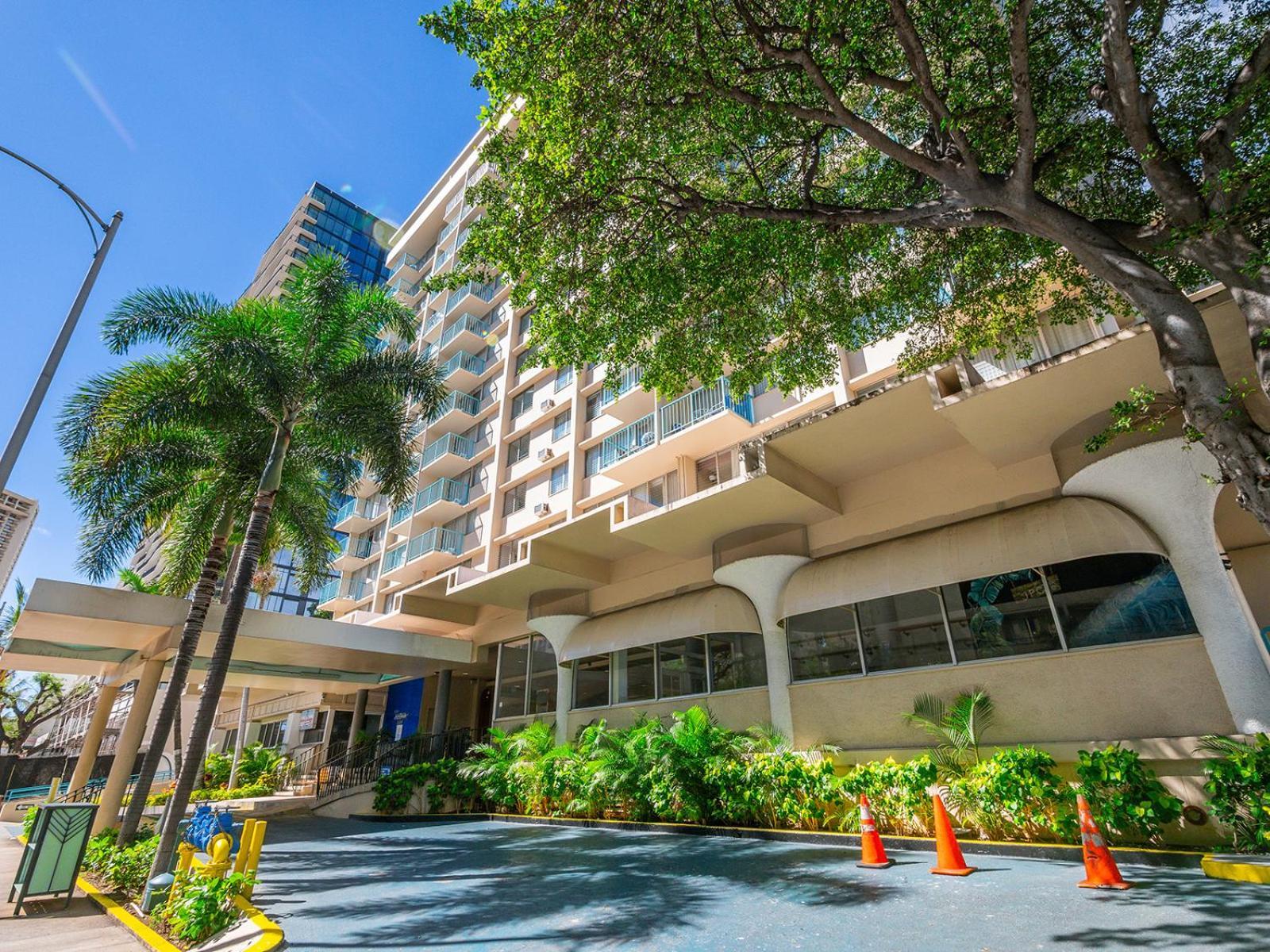 Aqua Aloha Surf Waikiki Aparthotel Buitenkant foto