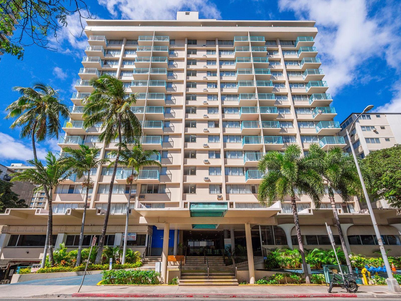 Aqua Aloha Surf Waikiki Aparthotel Buitenkant foto